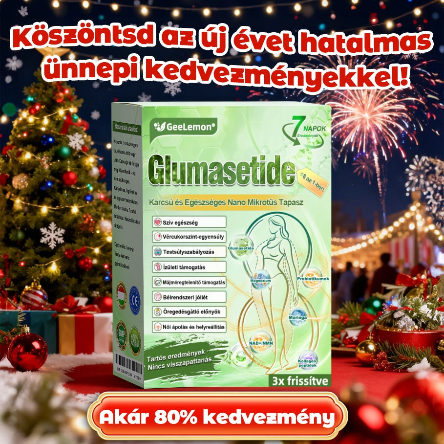 GeeLemon® 10 az 1-ben Nano Mikrotűs Fogyókúrás Tapasz 🌿 Berberin + Moringa + NAD+ formula a természetes anyagcsere-támogatásért és testsúlykontrollért | Napi 1 egyszerű használat