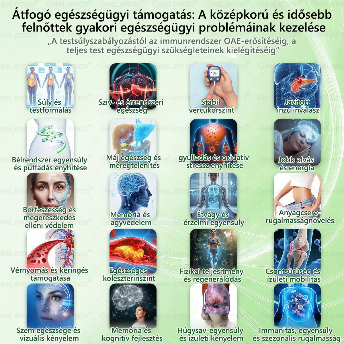 GeeLemon® 10 az 1-ben Nano Mikrotűs Fogyókúrás Tapasz 🌿 Berberin + Moringa + NAD+ formula a természetes anyagcsere-támogatásért és testsúlykontrollért | Napi 1 egyszerű használat