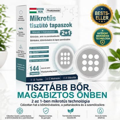 PURESHADE® Maximum Strength Wart Remover Patches 💧 Szemölcsök, talpi szemölcsök és bőrkinövések célzott ápolására | Egyszerű otthoni használat