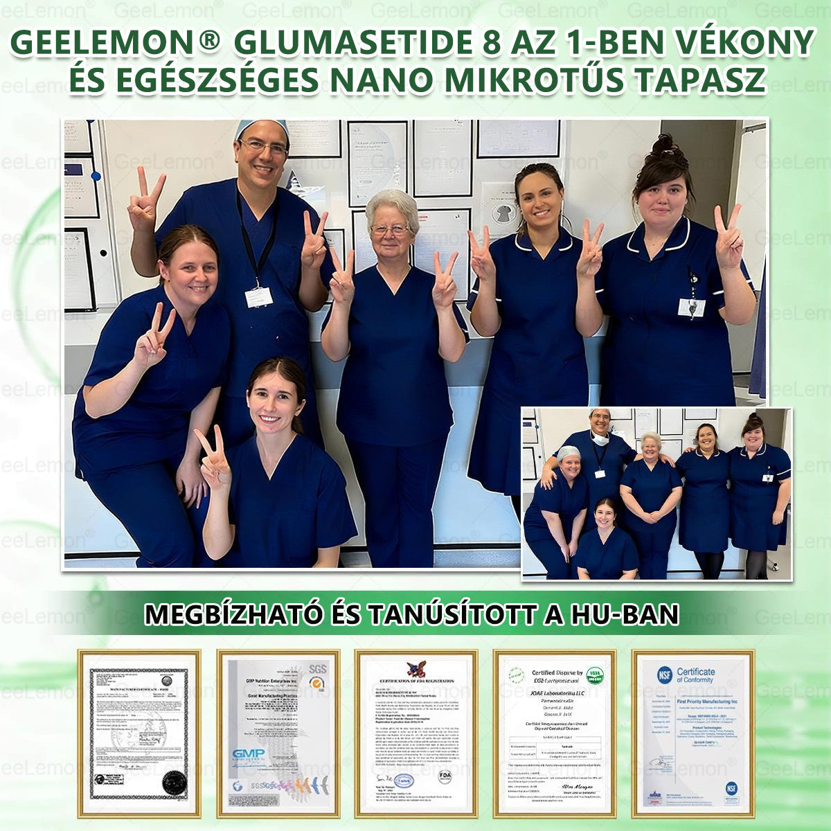 GeeLemon® 10 az 1-ben Nano Mikrotűs Fogyókúrás Tapasz 🌿 Berberin + Moringa + NAD+ formula a természetes anyagcsere-támogatásért és testsúlykontrollért | Napi 1 egyszerű használat