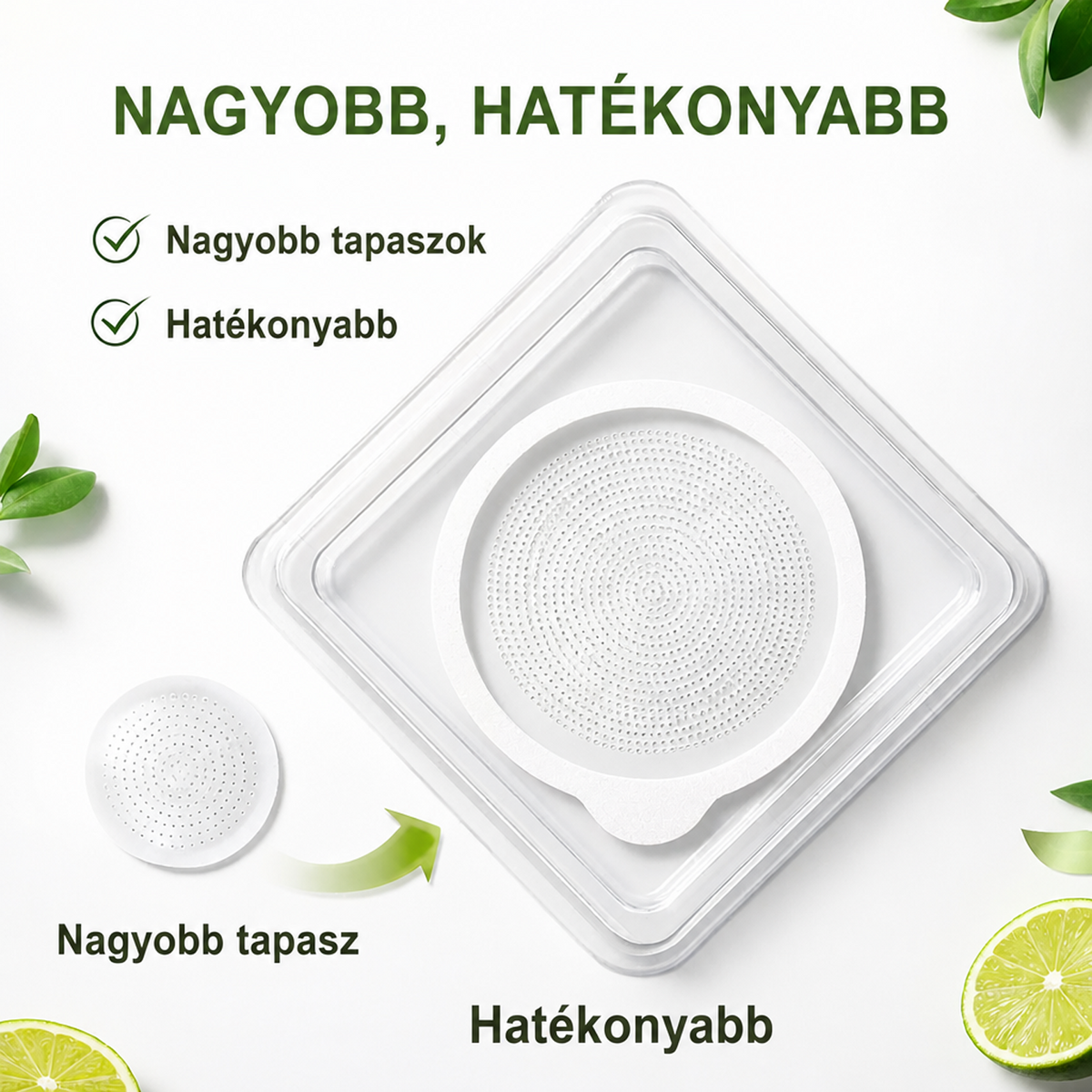 GeeLemon® 10 az 1-ben Nano Mikrotűs Fogyókúrás Tapasz 🌿 Berberin + Moringa + NAD+ formula a természetes anyagcsere-támogatásért és testsúlykontrollért | Napi 1 egyszerű használat