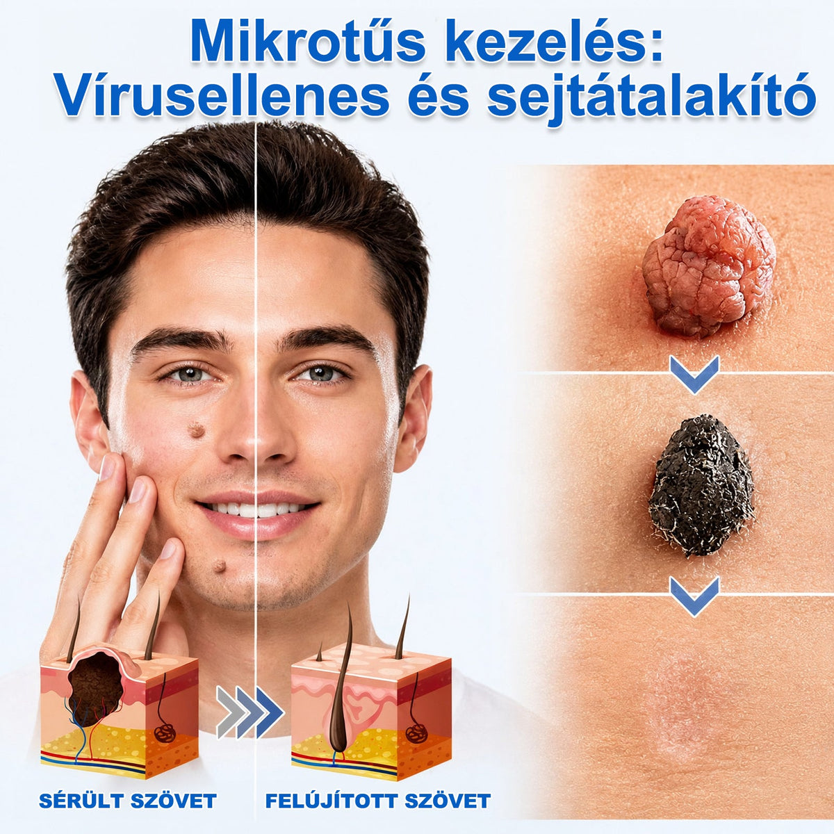 PURESHADE® Maximum Strength Wart Remover Patches 💧 Szemölcsök, talpi szemölcsök és bőrkinövések célzott ápolására | Egyszerű otthoni használat