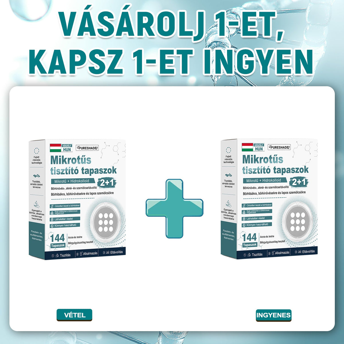 PURESHADE® Maximum Strength Wart Remover Patches 💧 Szemölcsök, talpi szemölcsök és bőrkinövések célzott ápolására | Egyszerű otthoni használat
